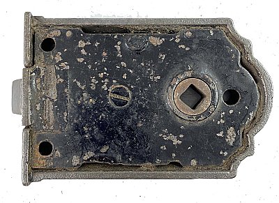Antique Cast Iron Horizontal Rim Latch by Russell & Erwin