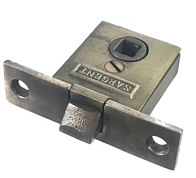 Antique Storm Door Mortise Latch by Sargent & Co. - Circa 1920