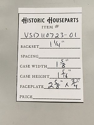 Antique Storm Door Mortise Latch by Sargent & Co. - Circa 1920