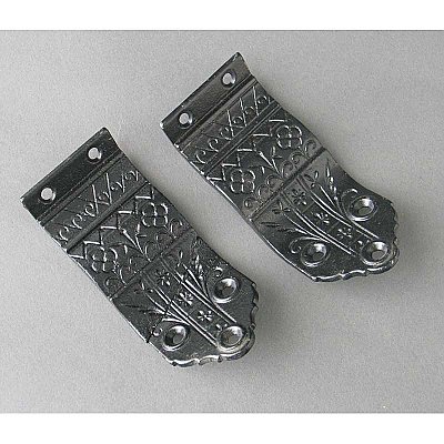 Pair of Antique Cast Iron Handrail Brackets by Sargent & Co. - Circa 1888