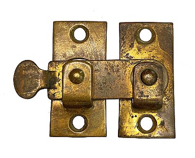 Antique Cast Bronze Shutter Bar or Latch - Circa 1900