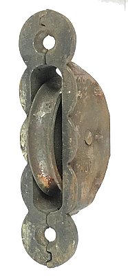 Antique Window Sash Balance Axle Pulley by Shepard Hdw. Co. - Circa 1900