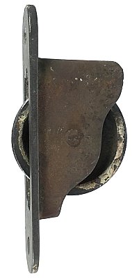Antique Cast Iron and Steel Window Sash Balance Axle Pulley - Circa 1900