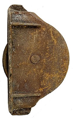 Antique Cast Iron Window Sash or Axle Pulley