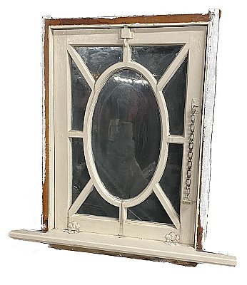 Antique Queen Anne Style Hopper Window - Circa 1880