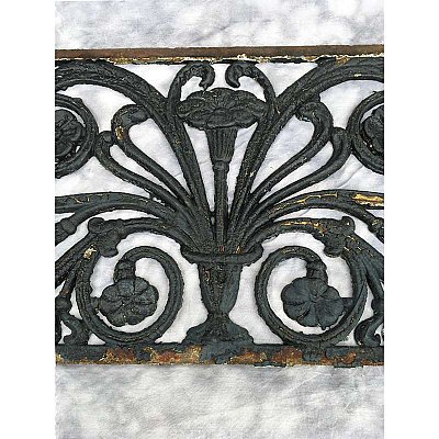 Antique Iron Greek Revival Cover