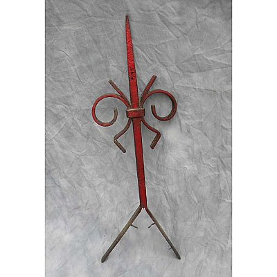 Antique Belgian Iron Roof Finial