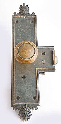 Antique Solid Brass Unit Lock