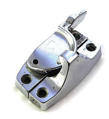 Vintage Midcentury Modern Amerock Chrome Window Sash Lock