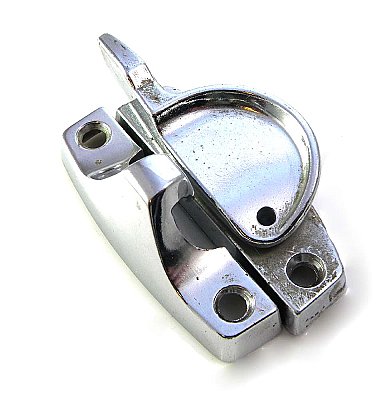Vintage Midcentury Modern Amerock Chrome Window Sash Lock