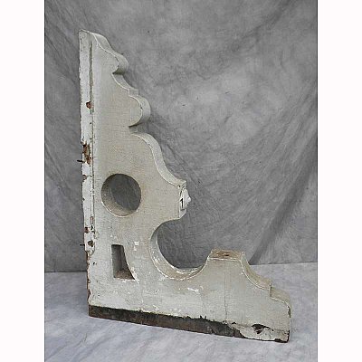 Antique Painted Pine Bracket, Single