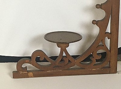 Antique Victorian Oak Stick and Ball Fretwork - Circa 1880