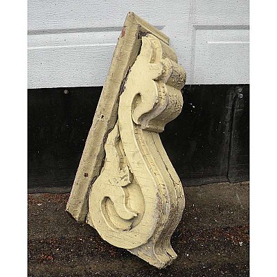 Antique Exterior Pine Corbels