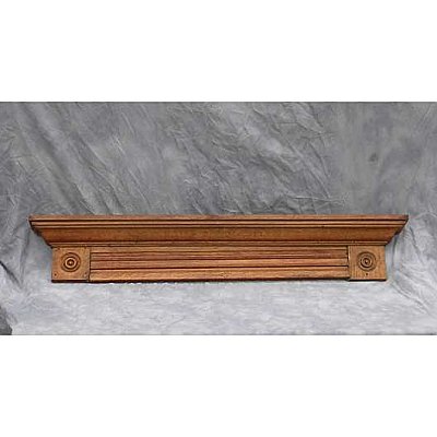 Antique Oak Door Header