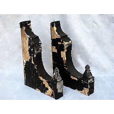 Antique Exterior Pine Wooden Corbels