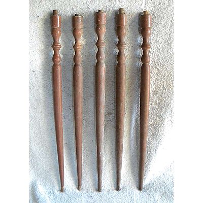 Antique Painted Stair Spindles