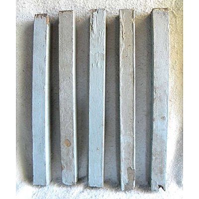 Antique Painted Stair Spindles