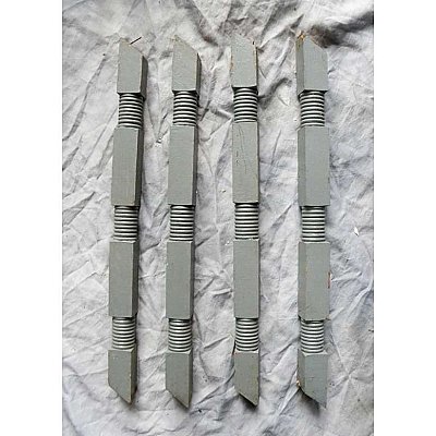 Antique Painted  Stair Spindles