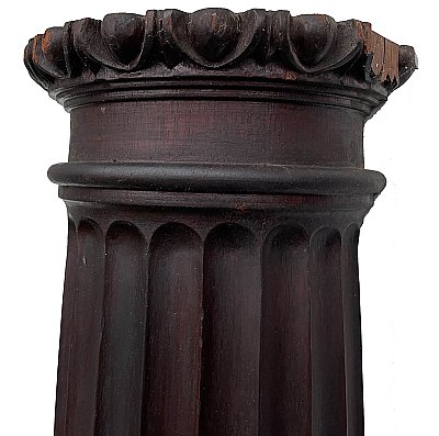 Antique Mahogany Interior Columns and Pilasters - Sold Each - Circa 1880