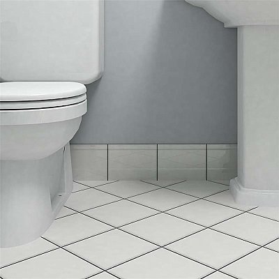 Santorini Blanco 5-7/8" x 7-7/8" Zocalo Structural Base Ceramic Trim Tile - White - Per Piece - .33 Square Feet