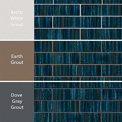 Joliet Prisma Sapphire 3" x 12" Ceramic Wall Tile -42 Tiles Per Case - 10.92 Sq. Ft.