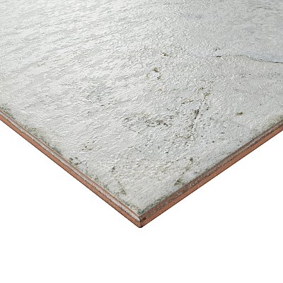 Aevum White 7-7/8" x 7-7/8" Ceramic Tile - Per Case of 25 Tile - 11 Sq. Ft. Per Case