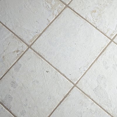 Aevum White 7-7/8" x 7-7/8" Ceramic Tile - Per Case of 25 Tile - 11 Sq. Ft. Per Case