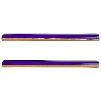 Bordon Azul Moldura 1" x 7-7/8" Ceramic Pencil Wall Trim Liner Tile - Sold Per Tile - 0.05 Square Feet