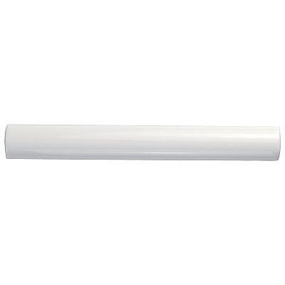 Bordon Blanco Moldura 1" x 7-7/8" Ceramic Pencil Wall Trim Liner Tile - Sold Per Tile - 0.05 Square Feet