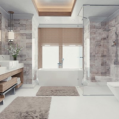 Myst Sandstrom 4" x 8" Ceramic Wall Tile - 25 Tiles Per Case - 5.75 Square Feet