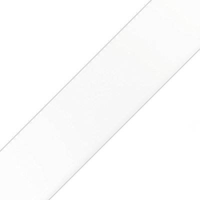 Battiscopa Matte White 3" x 17-3/4" Ceramic Wall Bullnose Trim Tile - Sold by the individual piece