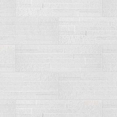 Tikal White 6-1/2" x 20-3/8" Ceramic Wall Tile - 9 Tiles Per Case - 8.37 Sq. Ft.