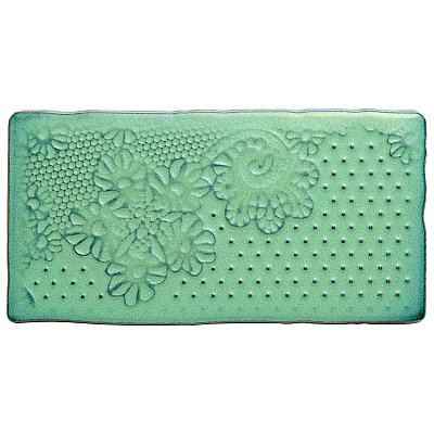Antic Feelings Lava Verde 3" x 6" Ceramic Wall Tile - Sold Per Case of 32 - 4.38 Square Feet