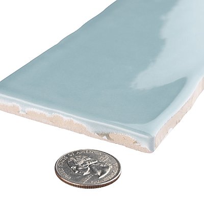Castillo Sky 3" x 12" Subway Ceramic Wall Tile - 5.72 Sq. Ft. Per Case - 22 Tile Per Case