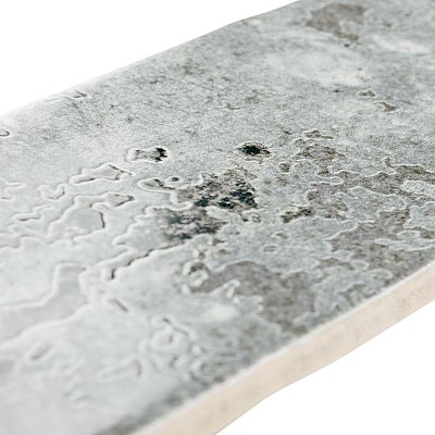 London Grey Glossy 3" x 12" Ceramic Wall Tile - Sold Per Case of 22 - 5.72 Sq. Ft.