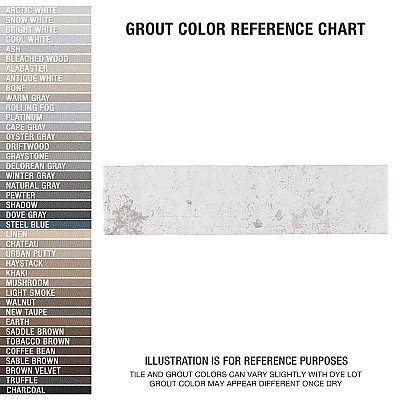 London White Glossy 3" x 12" Ceramic Wall Tile - Sold Per Case of 22 - 5.72 Sq. Ft.