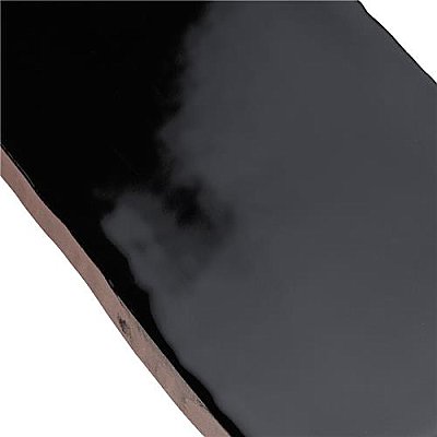 Castillo Gloss Black 3" x 6" Subway Tile - Sold Per Case of 44 Tile - 5.72 Square Feet