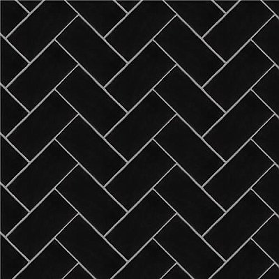 Castillo Matte Black 3" x 6" Subway Tile - Sold Per Case of 44 Tile - 5.72 Square Feet