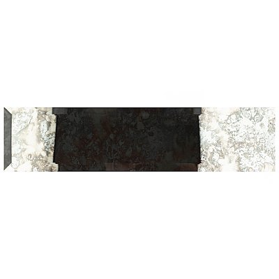 Lustre Beveled Antique Mirror 3" x 12" Glass Wall Tile - 40 Tiles Per Case - 10.4 Sq. Ft.