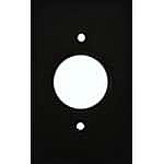 Polished Chrome Single Large Hole Switchplate