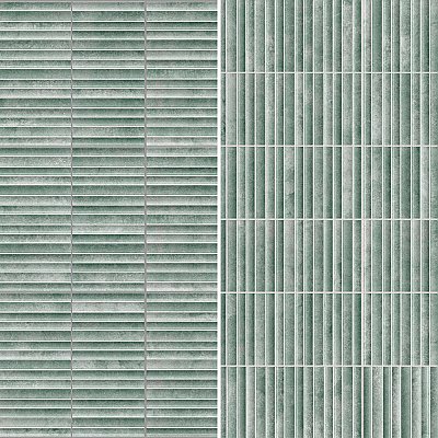 Rubik Aloe 5-7/8" x 11-3/4" Ceramic Wall Tile - 22 Tiles Per Case - 10.78 Sq. Ft.