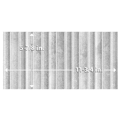 Rubik Cendra 5-7/8" x 11-3/4" Ceramic Wall Tile - 22 Tiles Per Case - 10.78 Sq. Ft.