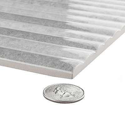 Rubik Cendra 5-7/8" x 11-3/4" Ceramic Wall Tile - 22 Tiles Per Case - 10.78 Sq. Ft.