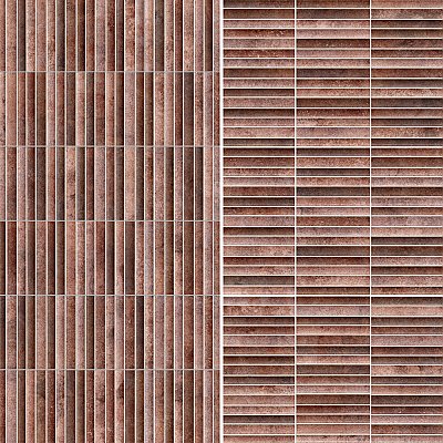Rubik Garnet 5-7/8" x 11-3/4" Ceramic Wall Tile - 22 Tiles Per Case - 10.78 Sq. Ft.
