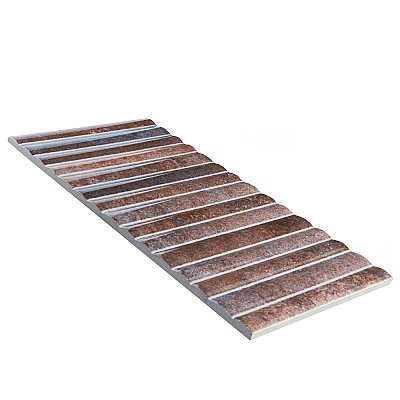 Rubik Garnet 5-7/8" x 11-3/4" Ceramic Wall Tile - 22 Tiles Per Case - 10.78 Sq. Ft.