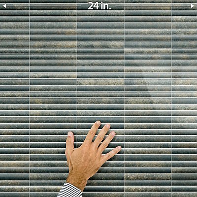 Rubik Verde 5-7/8" x 11-3/4" Ceramic Wall Tile - 22 Tiles Per Case - 10.78 Sq. Ft.
