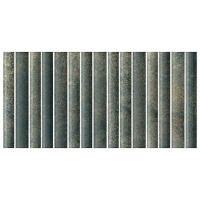 Rubik Verde 5-7/8" x 11-3/4" Ceramic Wall Tile - 22 Tiles Per Case - 10.78 Sq. Ft.