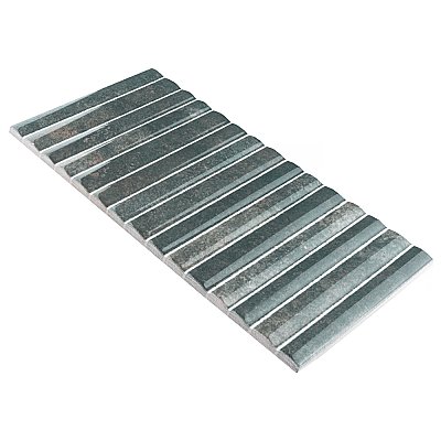 Rubik Verde 5-7/8" x 11-3/4" Ceramic Wall Tile - 22 Tiles Per Case - 10.78 Sq. Ft.