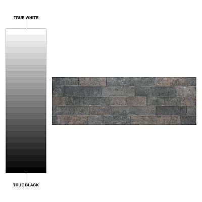 Irazu Antracita 7-7/8" x  23-1/2" Porcelain Wall Tile - 7 Tiles Per Case - 9.03 Sq. Ft.