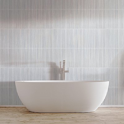 Spa Perla 11.88" x 35.5" Ceramic Wall Tile - 4 Tiles Per Case - 11.8 Sq. Ft.